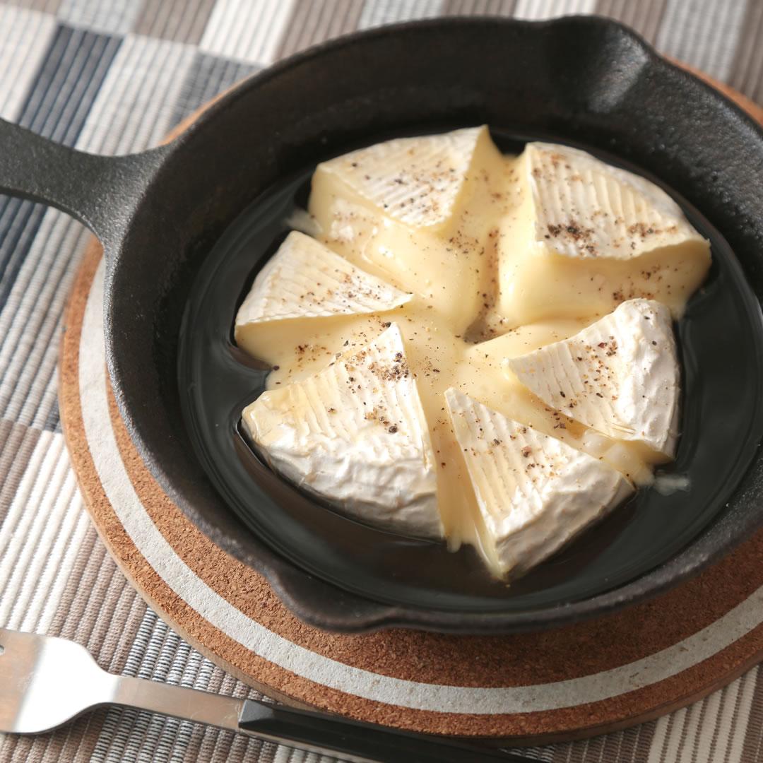 ポタ子さん家のカマンベールチーズのミネラル醗酵ドリンク焼き