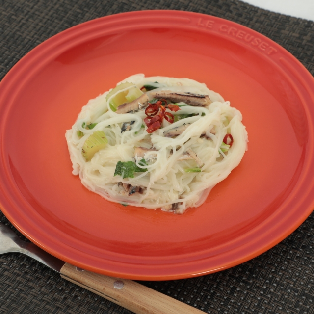 簡単レシピ愛好家さんのオイルサーディンパスタ風そうめん