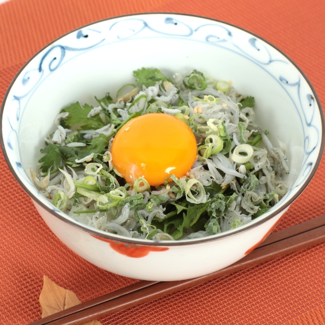 簡単レシピ愛好家さんのパクチーとシラス丼